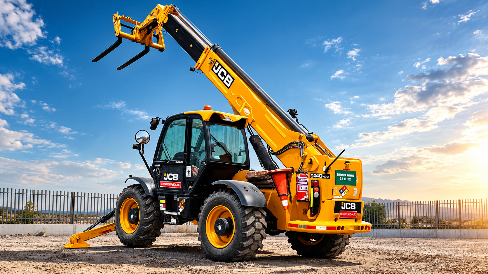 Telehandler JCB 540-170 (4 TN / 17m)